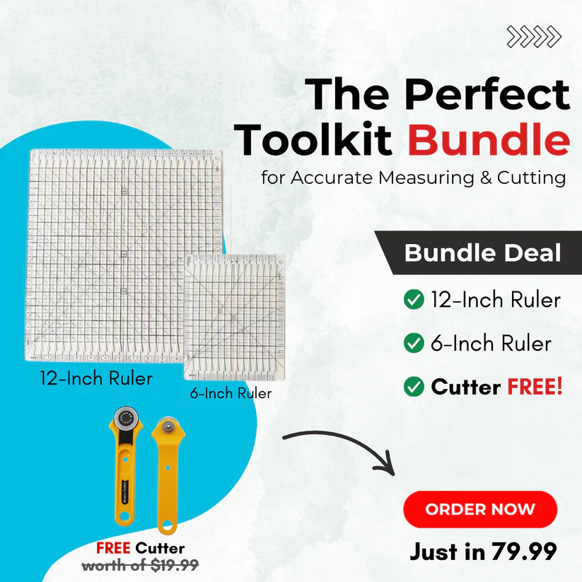 5 In 1 Quilting Ruler
