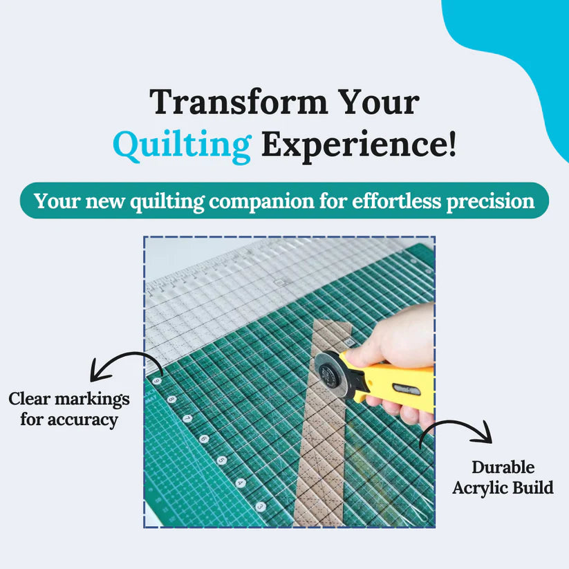 5 In 1 Quilting Ruler