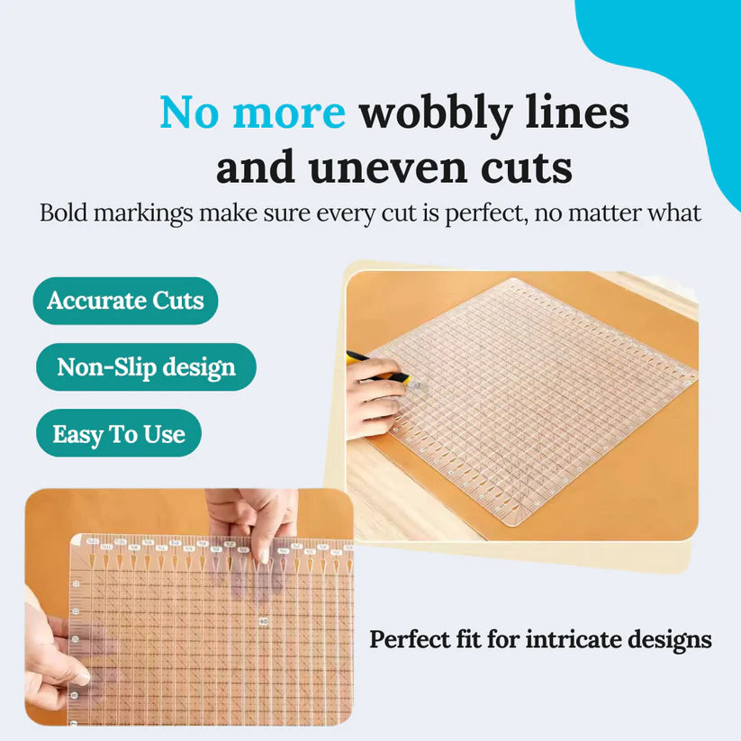 5 In 1 Quilting Ruler