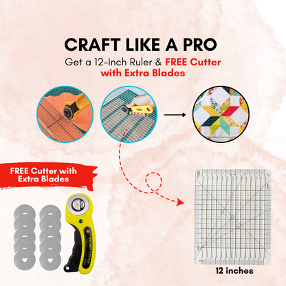 Quilt Cutting Template - Free Gift Offer