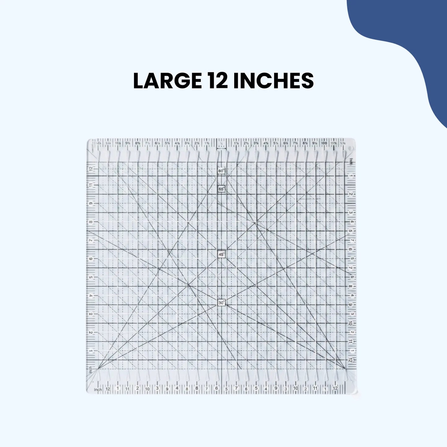 5 In 1 Quilting Ruler
